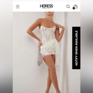 Heiress Beverly Hills: The Lace Corset Drape Minis